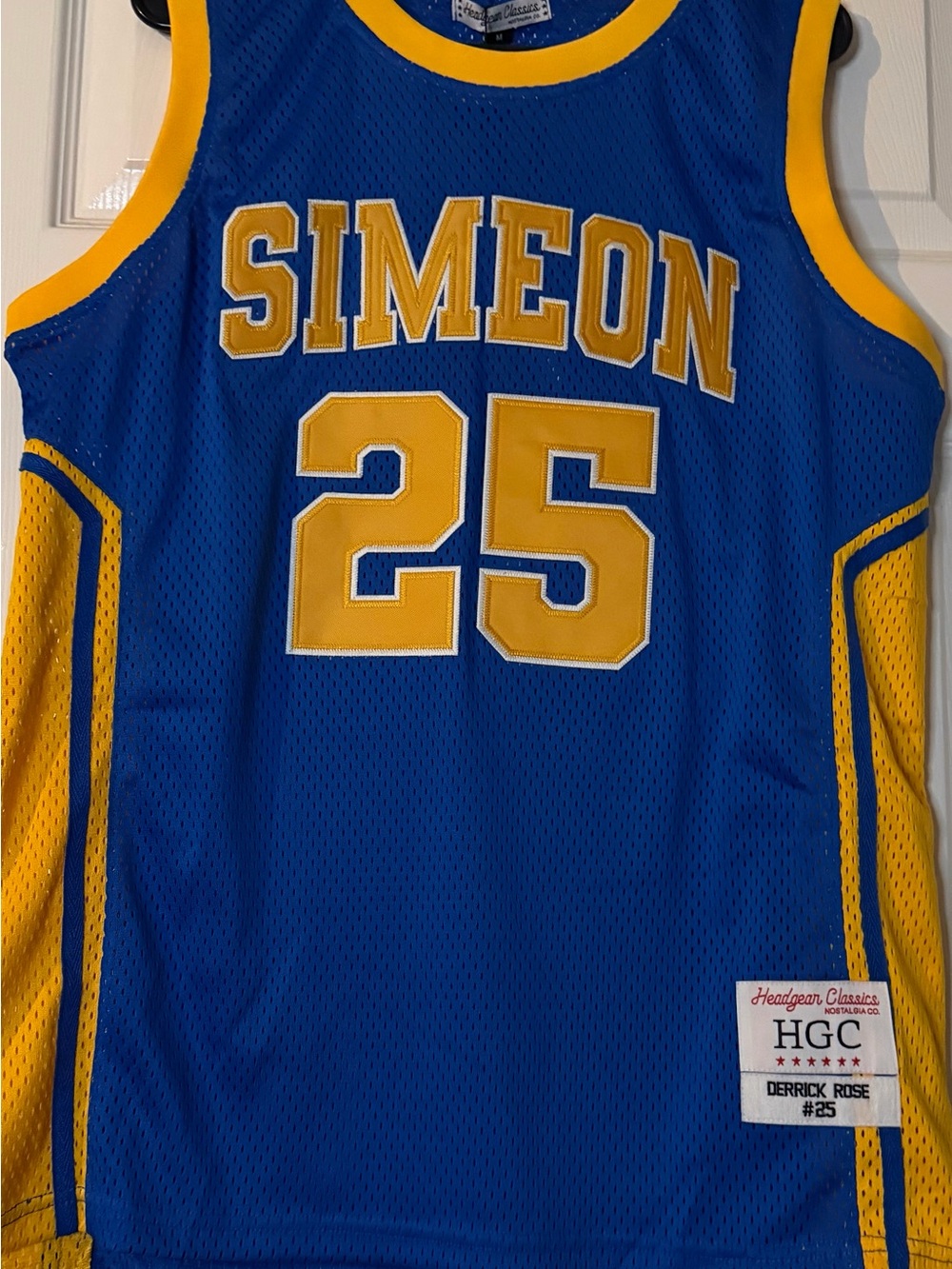 Derrick Rose Simeon #25 high school Basketball Jersey